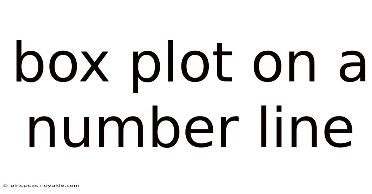 Box Plot On A Number Line