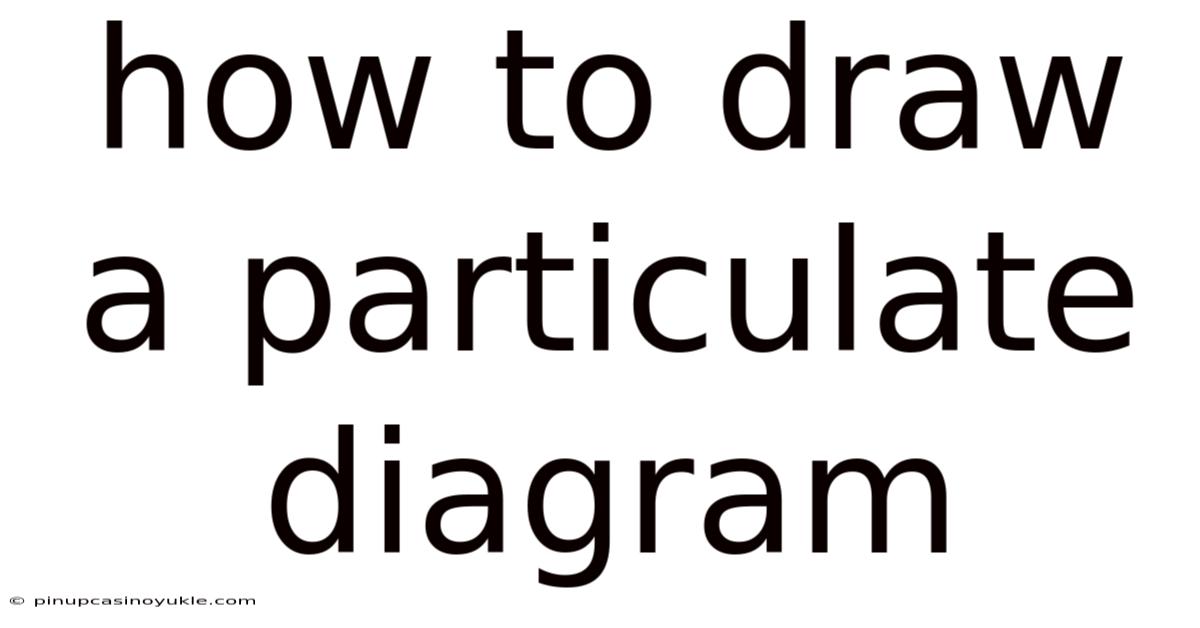 How To Draw A Particulate Diagram